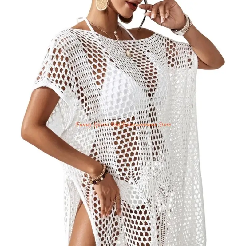 C4DE Breathable Polyester Cover up Shirt Quick Drying After Water Exposure Suitable for Pool Relaxation and Vacations