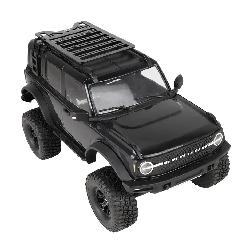 TRX4-M symulowany metalowy bagażnik dachowy drabina do 1/18 zdalnie sterowany samochód gąsienicowy Traxxas TRX-4M Bronco modyfikacja ulepszone części