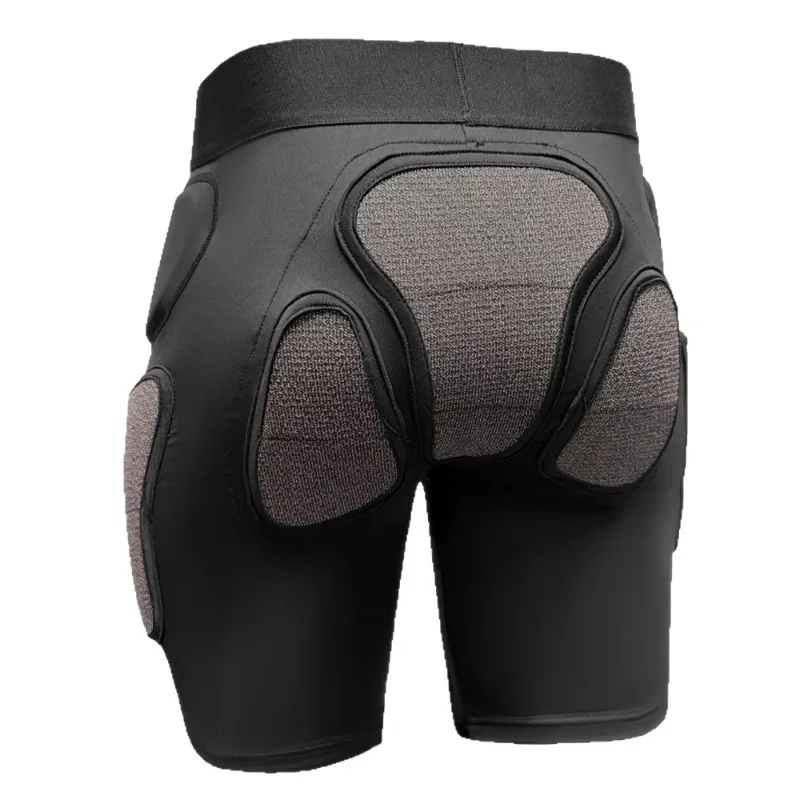 Breathable Ski Protectors Set Anti-Fall Pants Hip Knee Protectors Tight Fit Inner Wear Ass Pad for Men Women's Ski Equipment