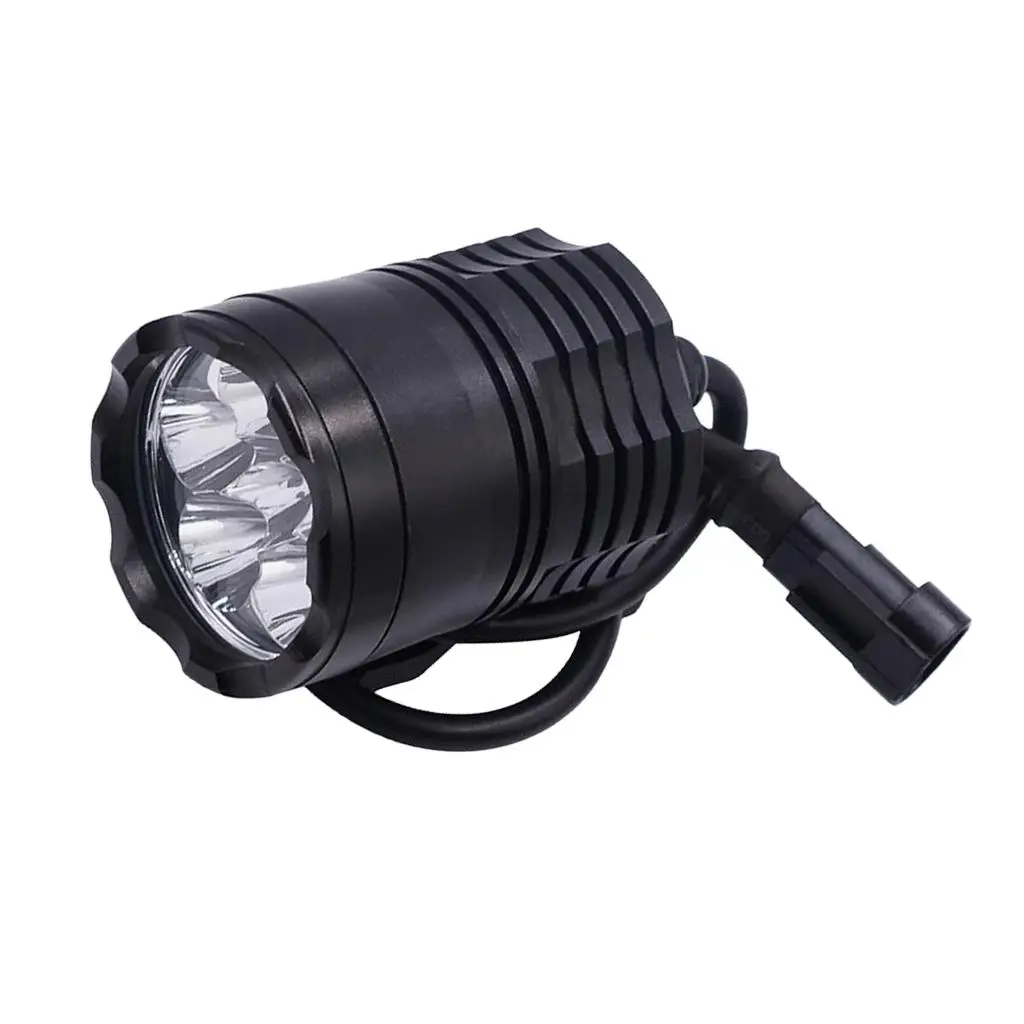 

Motorcycle LED Waterproof Driving Headlight Spot Fog Light 4000LM +Switch