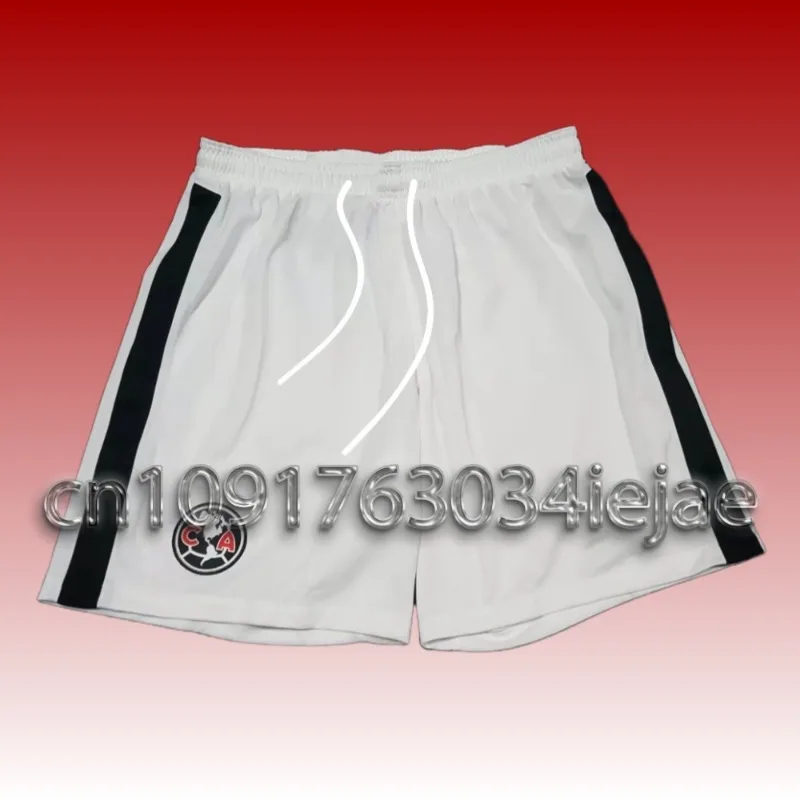 

MOTO-2025-26 Mens Club America Football Sport Shorts Oversized Training Soccer Uniform Shorts Breathable Unisex Shorts 2 sold