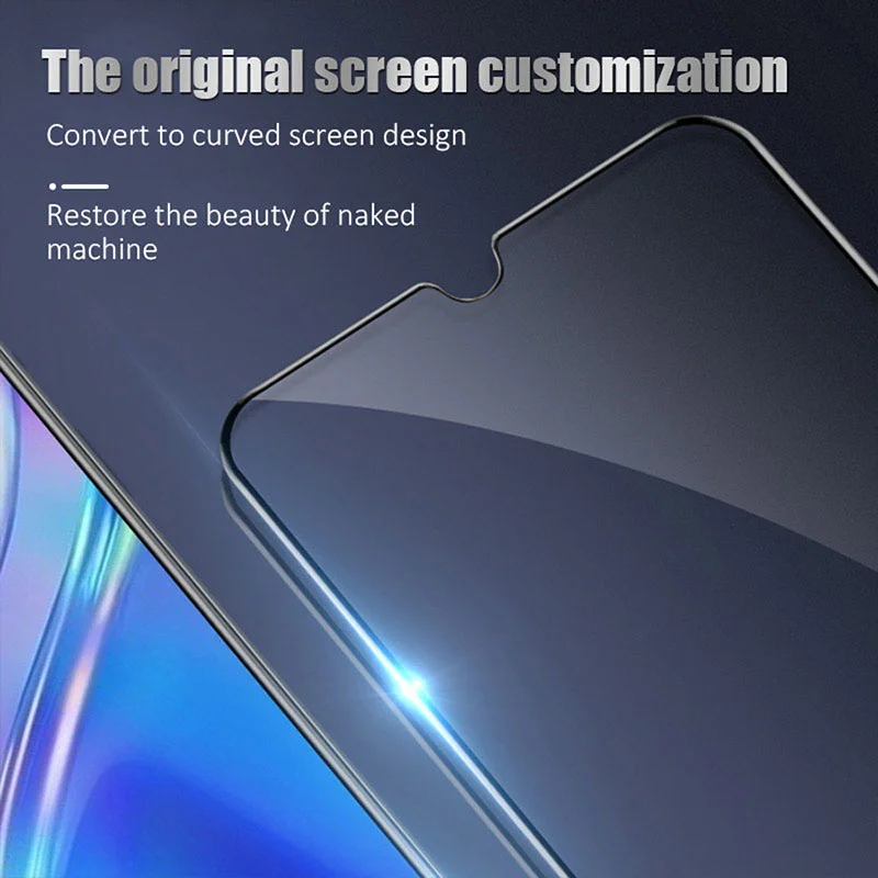 4IN1 Protective Glass Camera Lens for Realme 8 5G 7 Q3 Pro 8i GT Neo Screen Protector for Realme C25s 7i C11 C25 Narzo 30A Glass