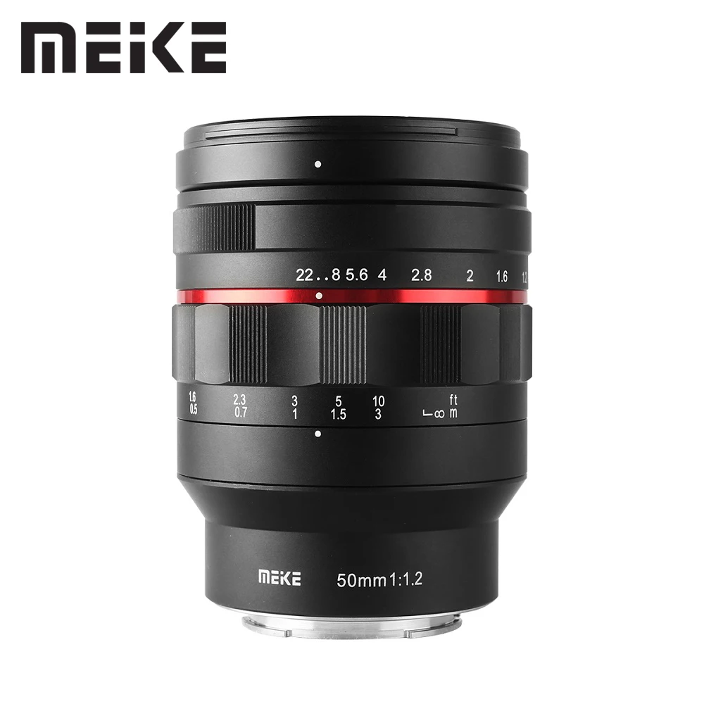 

Meike 50mm f1.2 Manual Focus Full Frame Lens for Panasonic Sigma Leica L-Mount Cameras S1H S1 S5 S1R FP T TL CL SL2