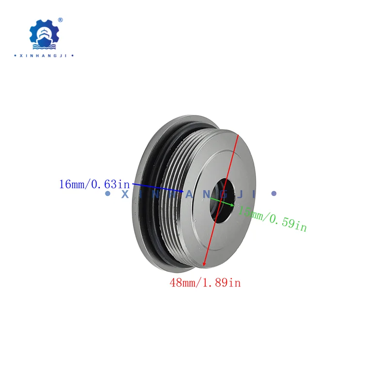 

65W-43811-01 Торцевая заглушка с уплотнениями для 2-тактного подвесного мотора Yamaha 40/60HP F25HP 65W-43821-00-00