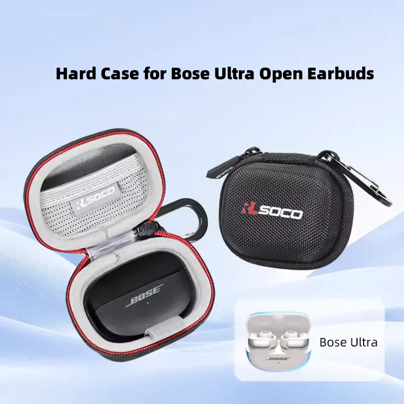 Bose Ultra Open Earbuds Case Cover, Shockproof Protective Bose Open Ear Earbuds Case for Bose Ultra Open Ear Wireless Earbuds