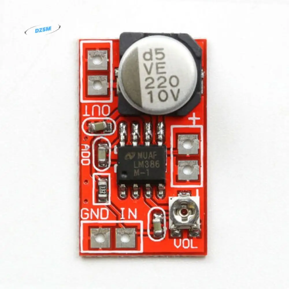 

Convenient DC 5V-12V Adjustable Mini Microphone Micro Electret Amplifier Board MIC Condenser