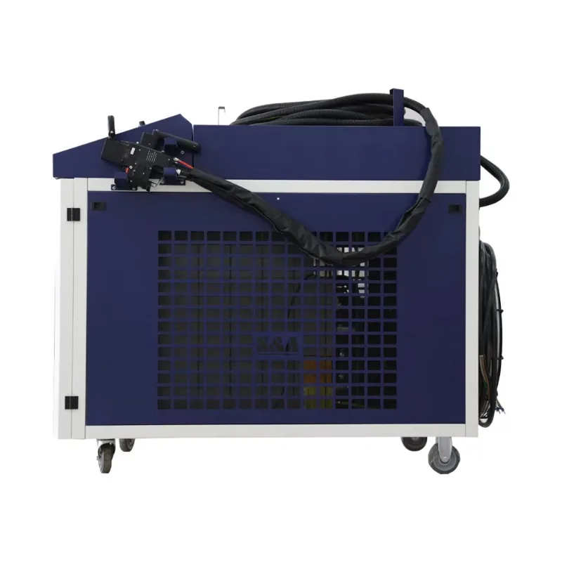 6kw Continuous Fiber Laser Cleaner Handheld and New Efficiently Removes Rust Paint Oil From Stainless Steel DMK Compatible