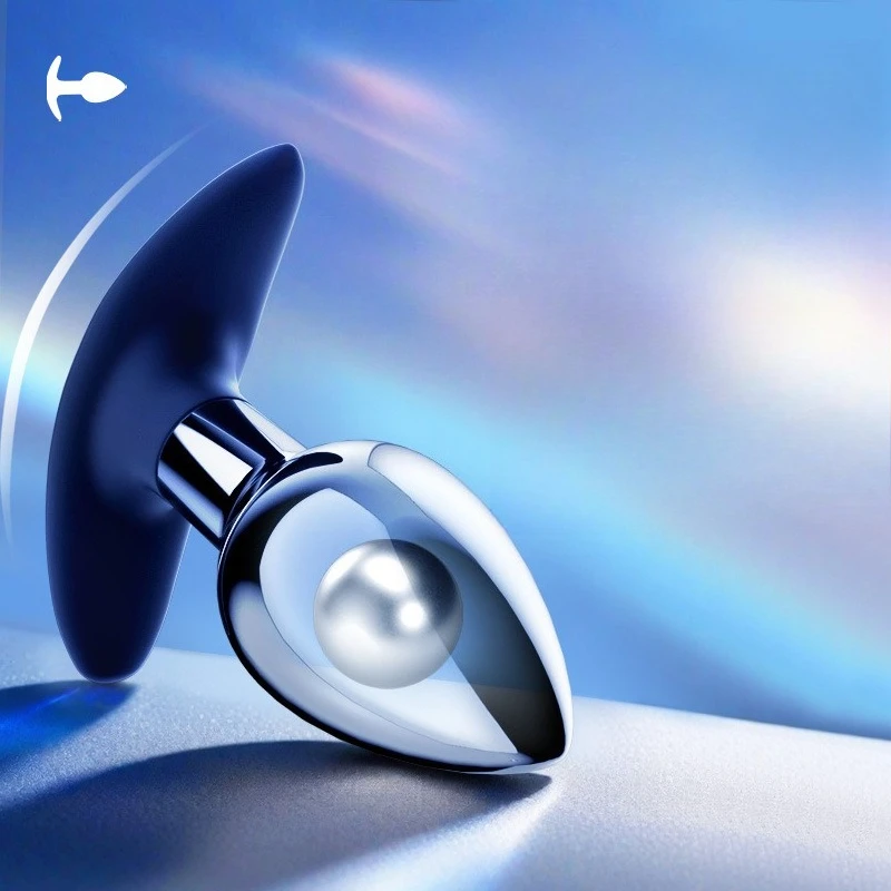 Metall Roller Ball Anal Plugs Boot Anker Typ für Männer und Frauen Outwear Anal Plug Anus Entwicklung Erotische Erwachsene Produkt Sex Spielzeug