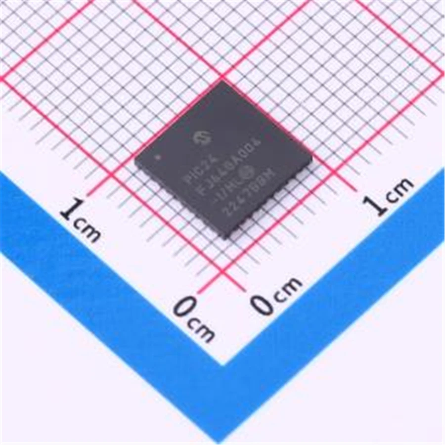 

2PCS/LOT(Microcontroller Units) PIC24FJ64GA004-I/ML