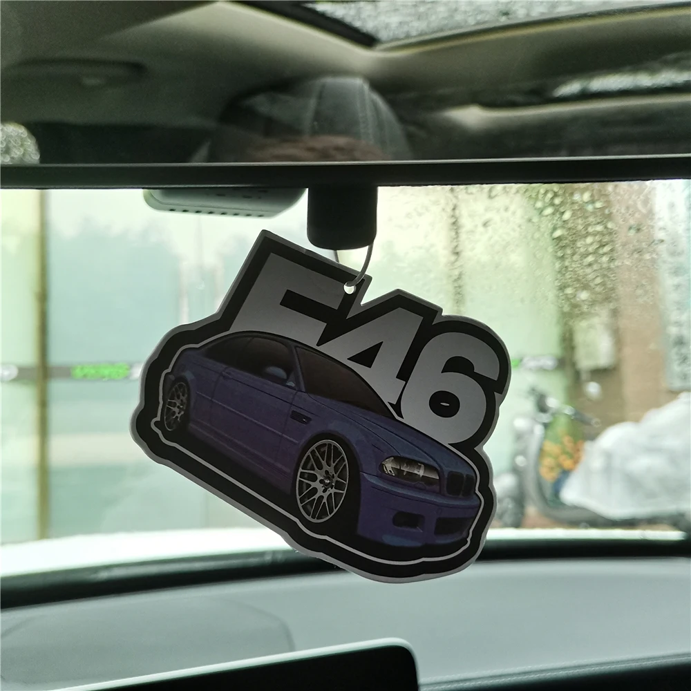 JDM Style Car Air Freshener Rearview Mirror Hanging Perfume Good Smell For BMW E46 M2 E36 F30 F80 M3 E90 G30 M5 F82