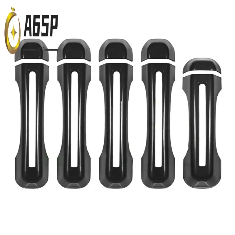 

A65P-For Jeep Wrangler JL 2018-2023 4-Doors Tailgate Door Grab Handle Decorative Cover Trim Car Accessories