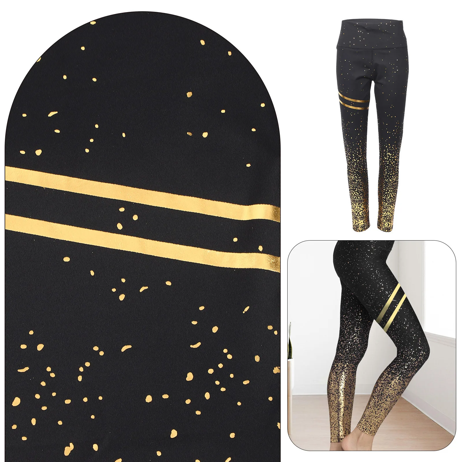 

1Pcs Yoga Pants High Waist Fitness Workout Women Slimming Comfortable Design for Running Jogging Aerobics Exercise