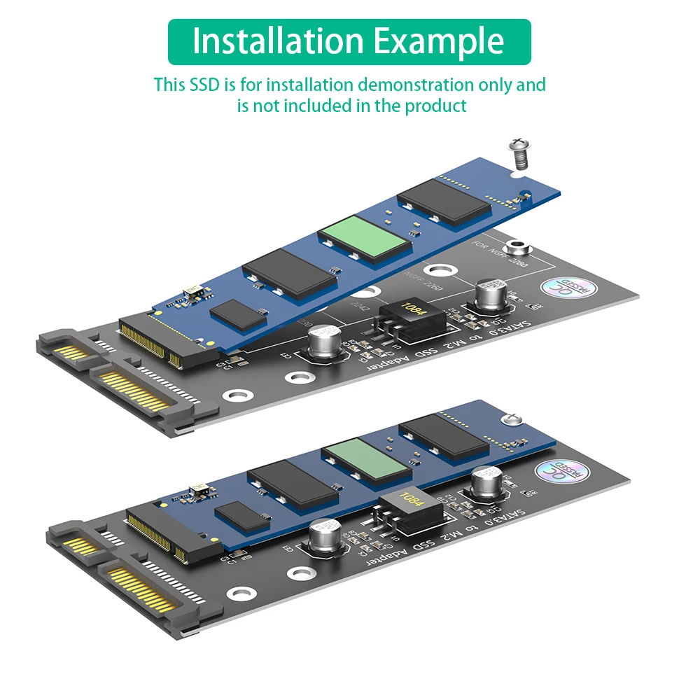 2.5 cali SATA III M.2 NGFF do karta adaptera SATA B KeyB & M kluczyk SSD konwerter NGFF M2 sterownik dla NGFF M.2 2280 2260 2242 2230 SSD