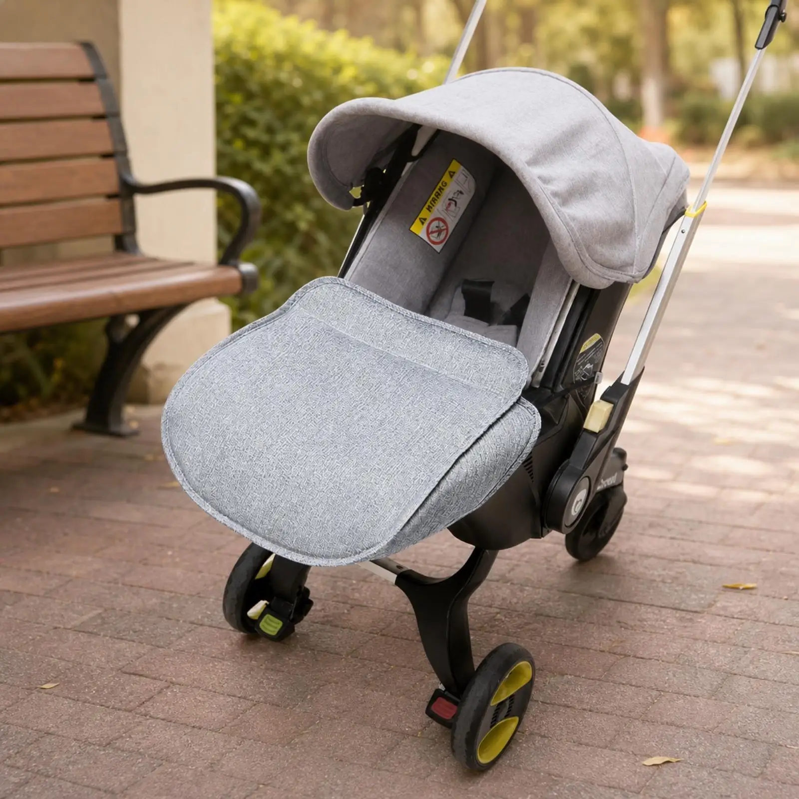 Windproof Waterproof Pram Footmuff Soft Cotton Sponge Lining Stroller Leg Cover for Buggy Travel System Baby Warmth