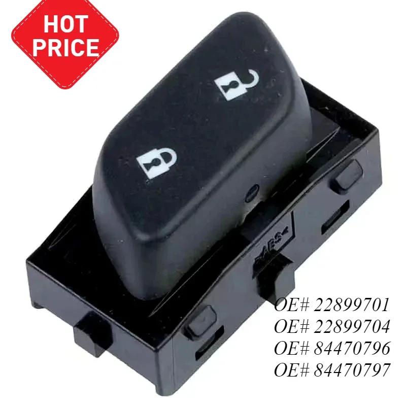 

22899701/22899704/84470796/84470797 Door Lock Switches, a Perfect Fit for Buick Regal