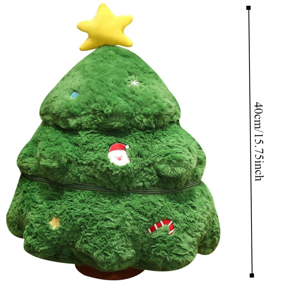 Albero di Natale Alce di Natale Peluche Peluche Soffici Serie di Natale Bambola Cartoon Divertimento Bambole di peluche di Babbo Natale