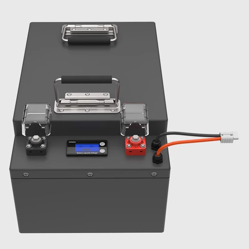 2025 Nova bateria de lítio LiFepo4 60V 30Ah LFP com ciclices profundos BMS para veículos elétricos de acampamento de motorhome + carregador