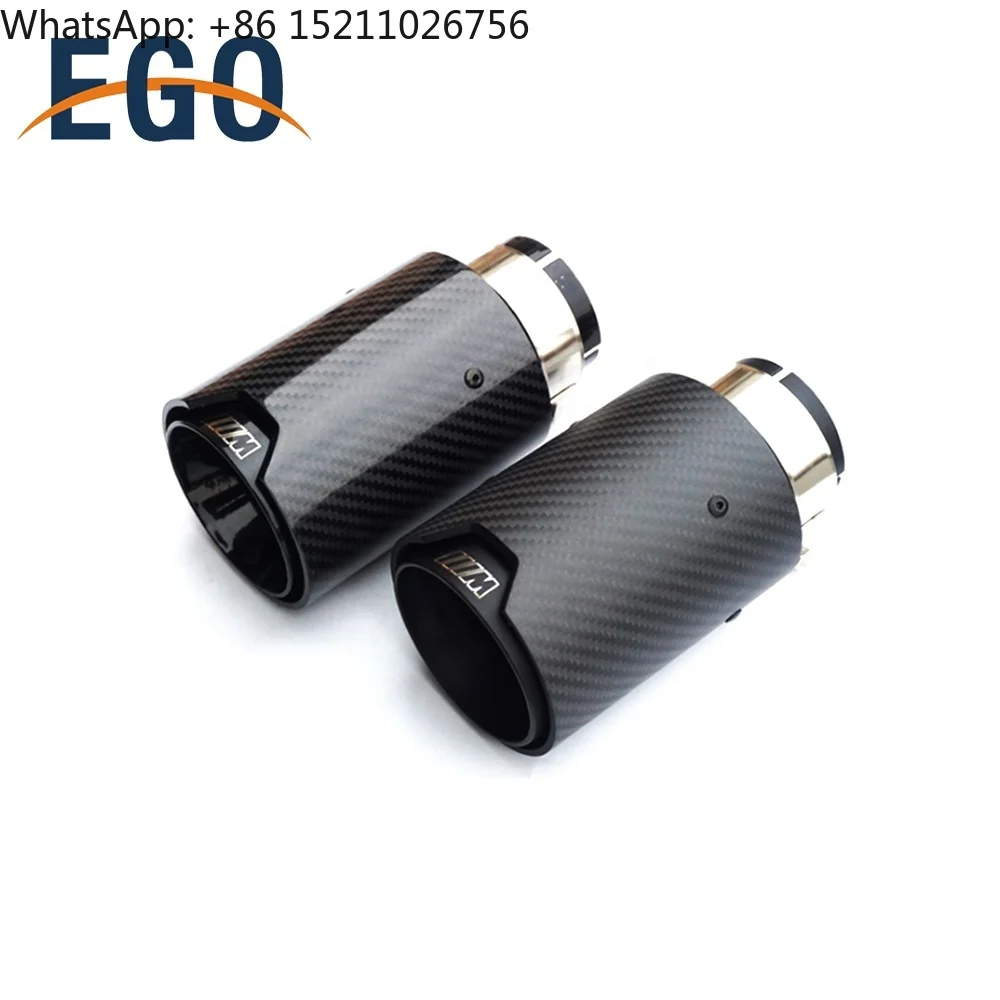 

Exhaust Tips for BMW M2 M3 M4 1234 Series Carbon Fiber Muffler Exhaust Tip Muffler Pipe M Performance Car-styling