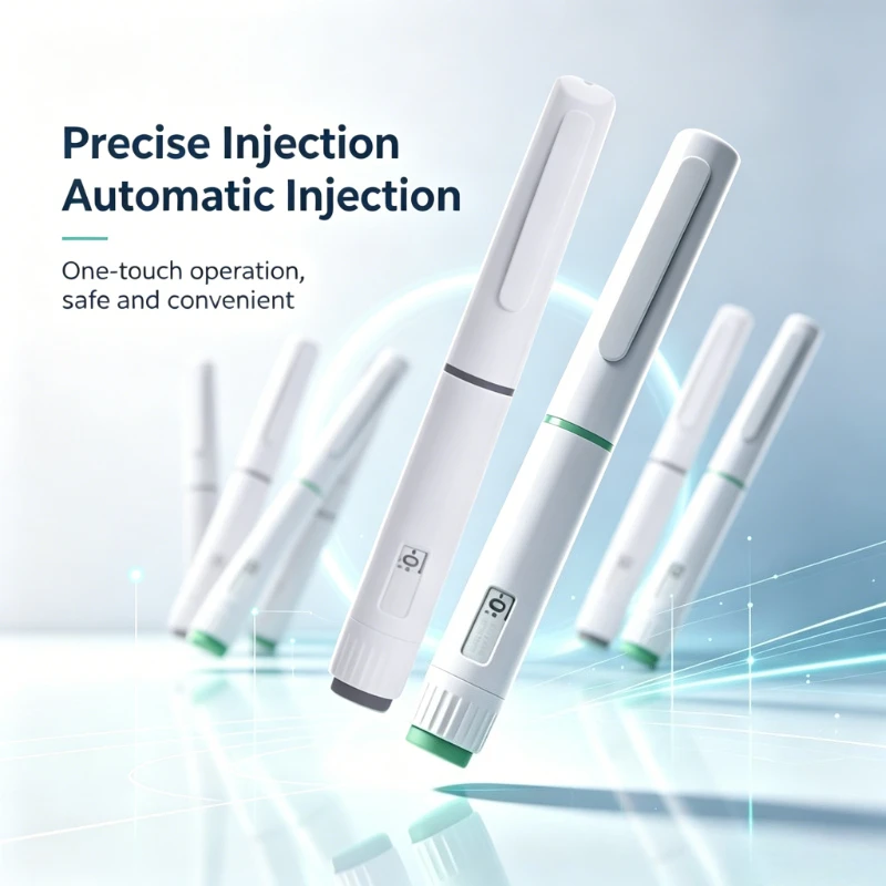 60IU Disposable Portable Self Injection Pen 5/10Pcs, Injection Assist Device for Insulin Growth Hormone Weight Loss Peptide