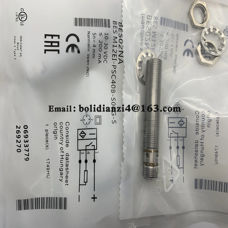 New sensor for proximity switch BES02N9 BES M12EI-NSC40B-S04G-S01 In stock