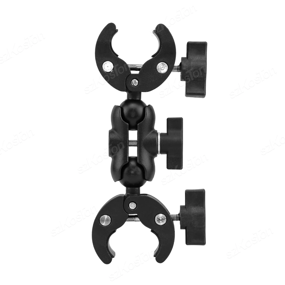 22-32mm Bicycle Riding Clip Fixed Bracket Bike Handlebar Mount Holder Adapter Clamp Base 1/4 for Gopro 13 Action Insta 360 X4 X3