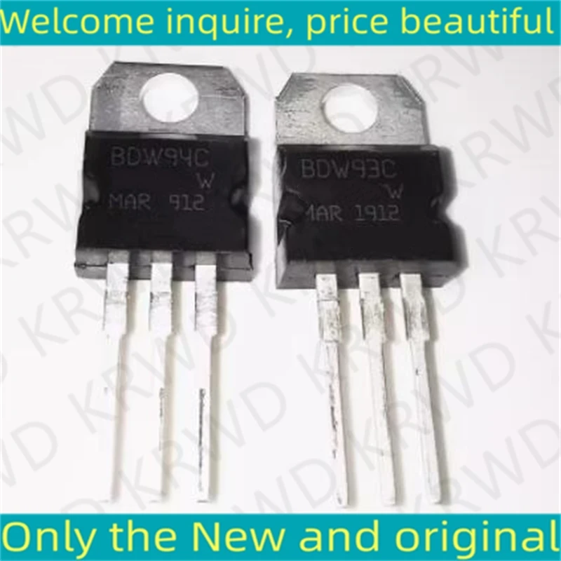 5PCS New and Original Chip IC  BDW93C BDW93 BDW94C BDW94 TO-220