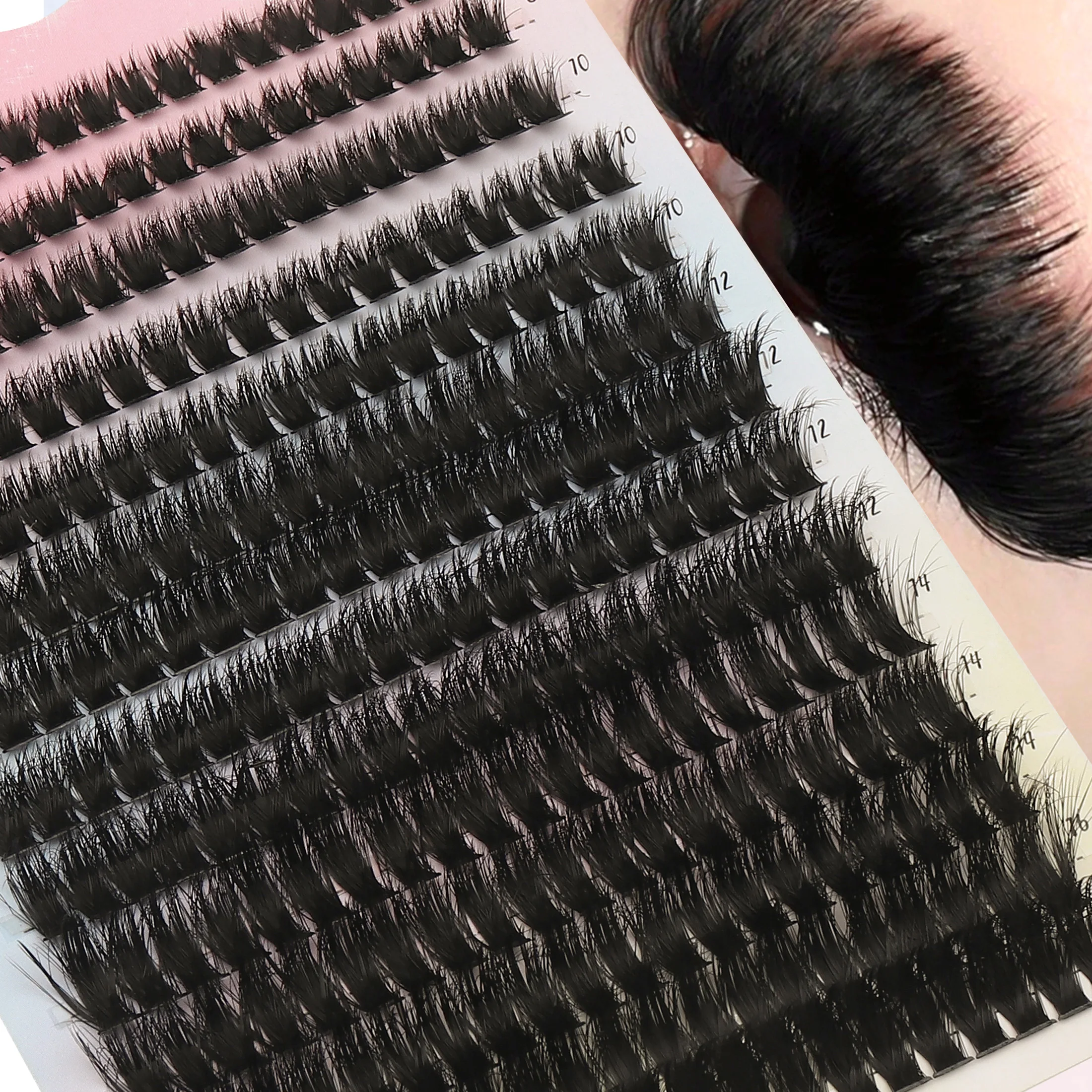 280 Adet Küme Kirpik D Kıvrımı - Eyelash Extension Individual incelemesi ve fiyatı