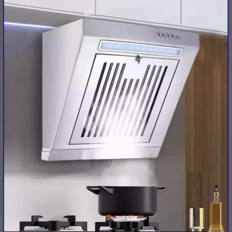 

Small apartment range hood side suction household apartment rental room oversized large suction range hood mini small size