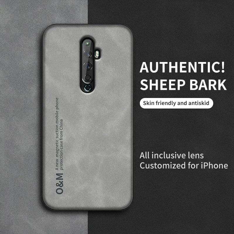 Per OPPO Reno 10X Zoom Ace 2 Reno2 custodia in pelle magnetica di lusso per OPPO Reno 2 Z 2Z 2F Cover custodia protettiva in Silicone per telefono