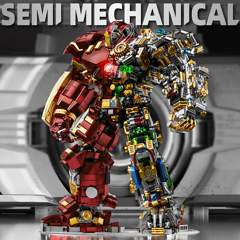 

New Building Blocks Action Figures Model Super Iron Heroes MOC Bricks Toys for Boys Kids Adult Gifts 2700+pcs Collectible Model