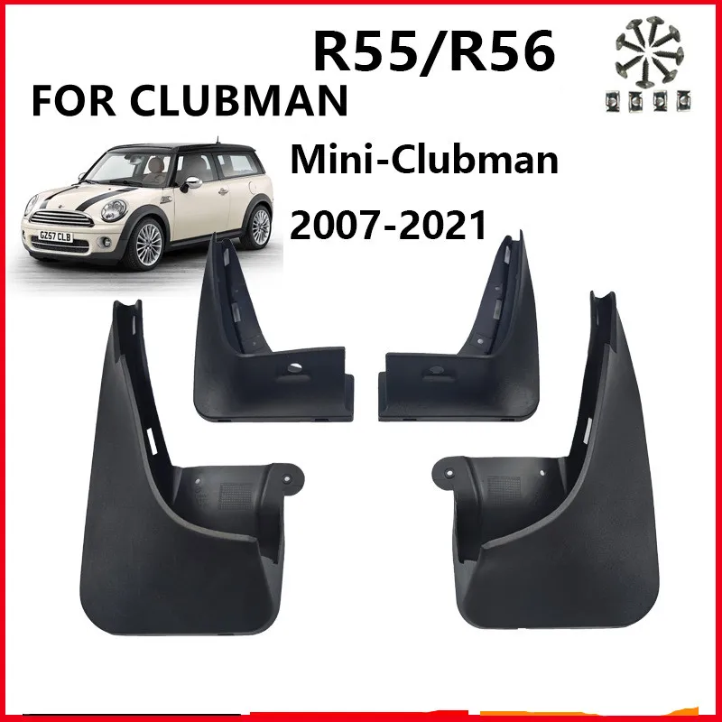 

Exterior Mudguards For Mini Cooper One Clubman R55 R56 2007 2008 2009 2010 2011 2012 2013 Car Mudflaps Splash Guards Mud Guards