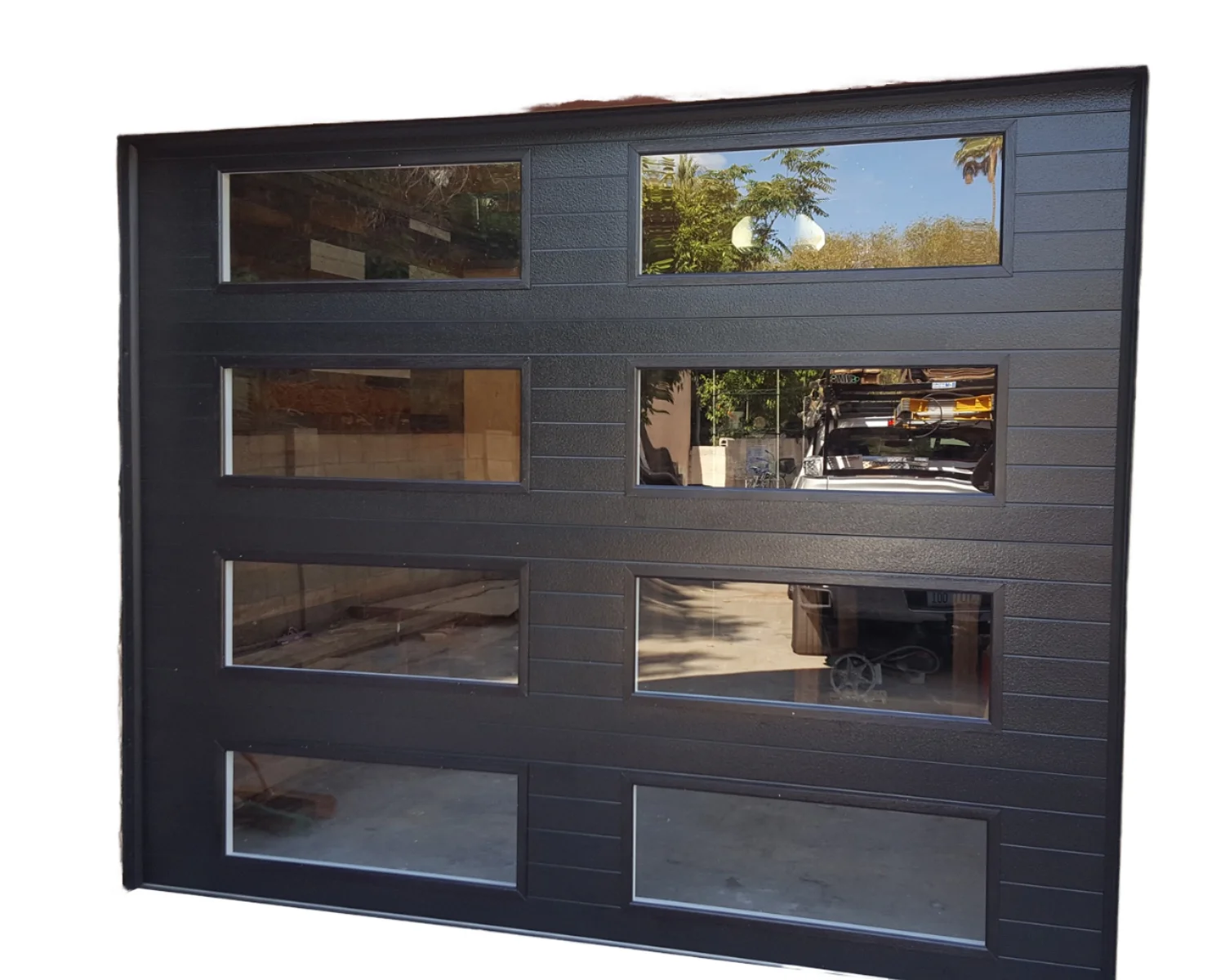 Commercial Grade Sectional Overhead Door With Insulated Panels Good Insulated Garage Doors