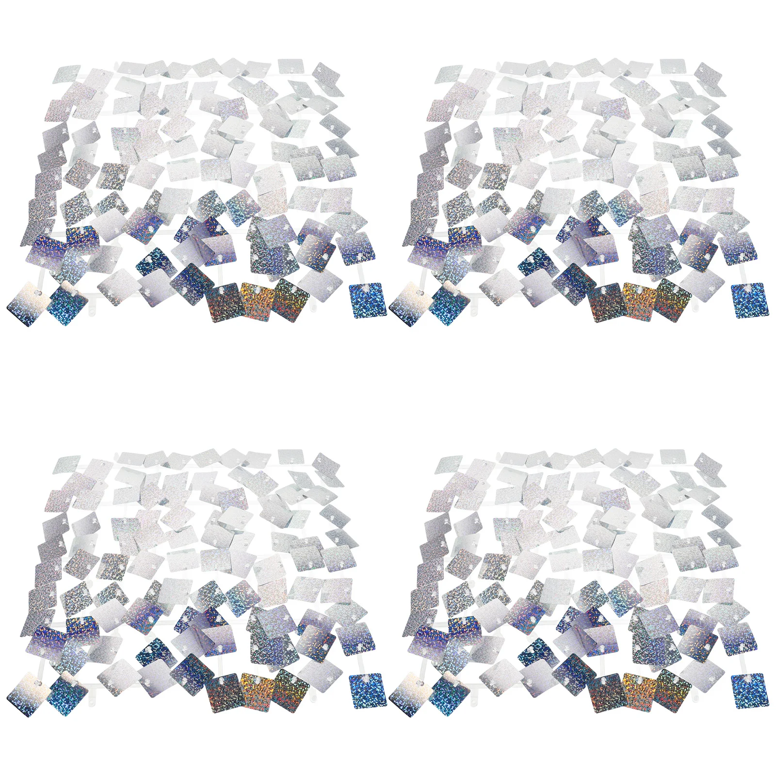 

4Pcs Shimmer Wall Backdrop Panels 11.79x11.79 Inch Glitter Sequin Decor for Party Wedding Anniversary Shimmer Wall Backdrop