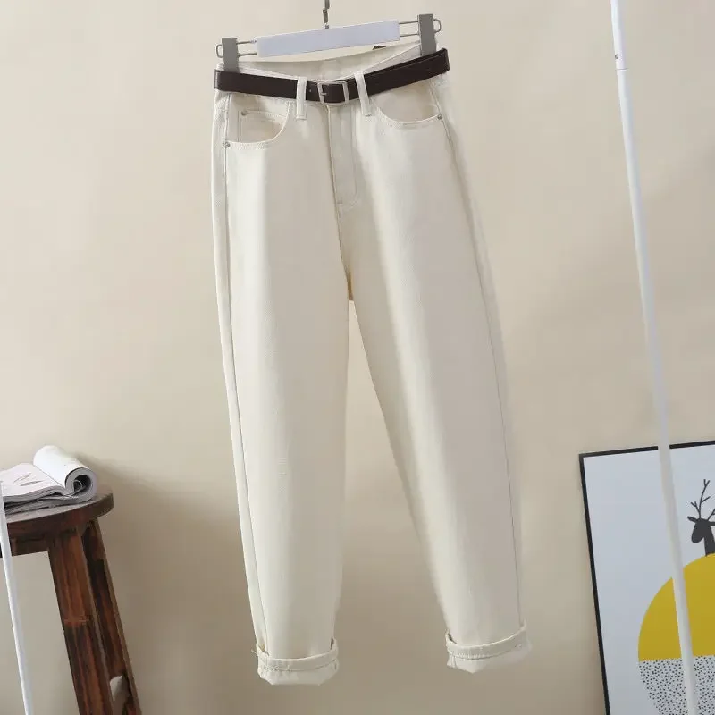 جينز مستقيم عالي الخصر بقصة ضيقة، جديد في خريف 2025، تنورة نيموت ضيقة وفضفاضة متعددة الوظائف، ماركة أزياء