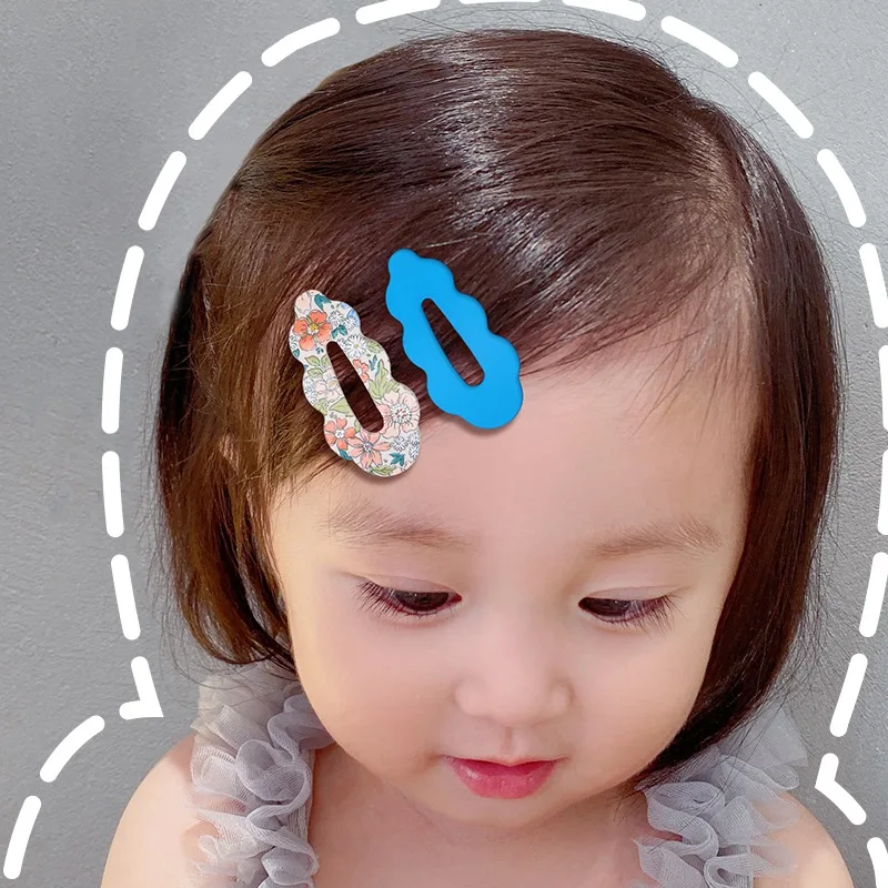 2023 Cute Cartoon Baby Hairpins Set Children Girls Kids Kawaii Hair Clips Pin Barrettes Accessories Hairgrips Headdress Headwear