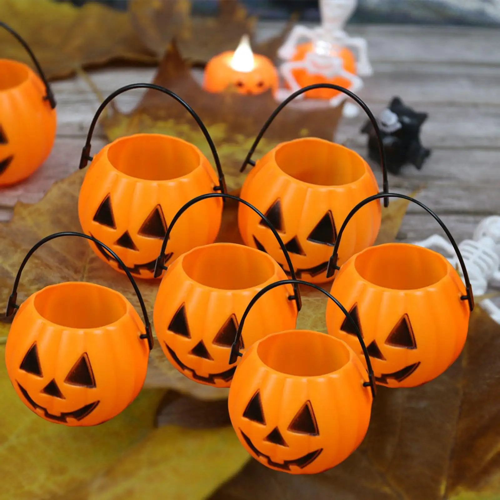 6X Halloween Pumpki… - image