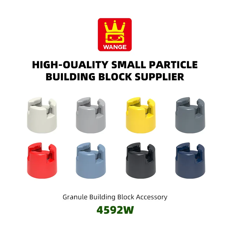 WANGE 1171 Pcs/Lot 4592W Newbie Puts the Round Base Bulk Small Building Blocks Assembly Compatible DIY Toy Parts Gift Box