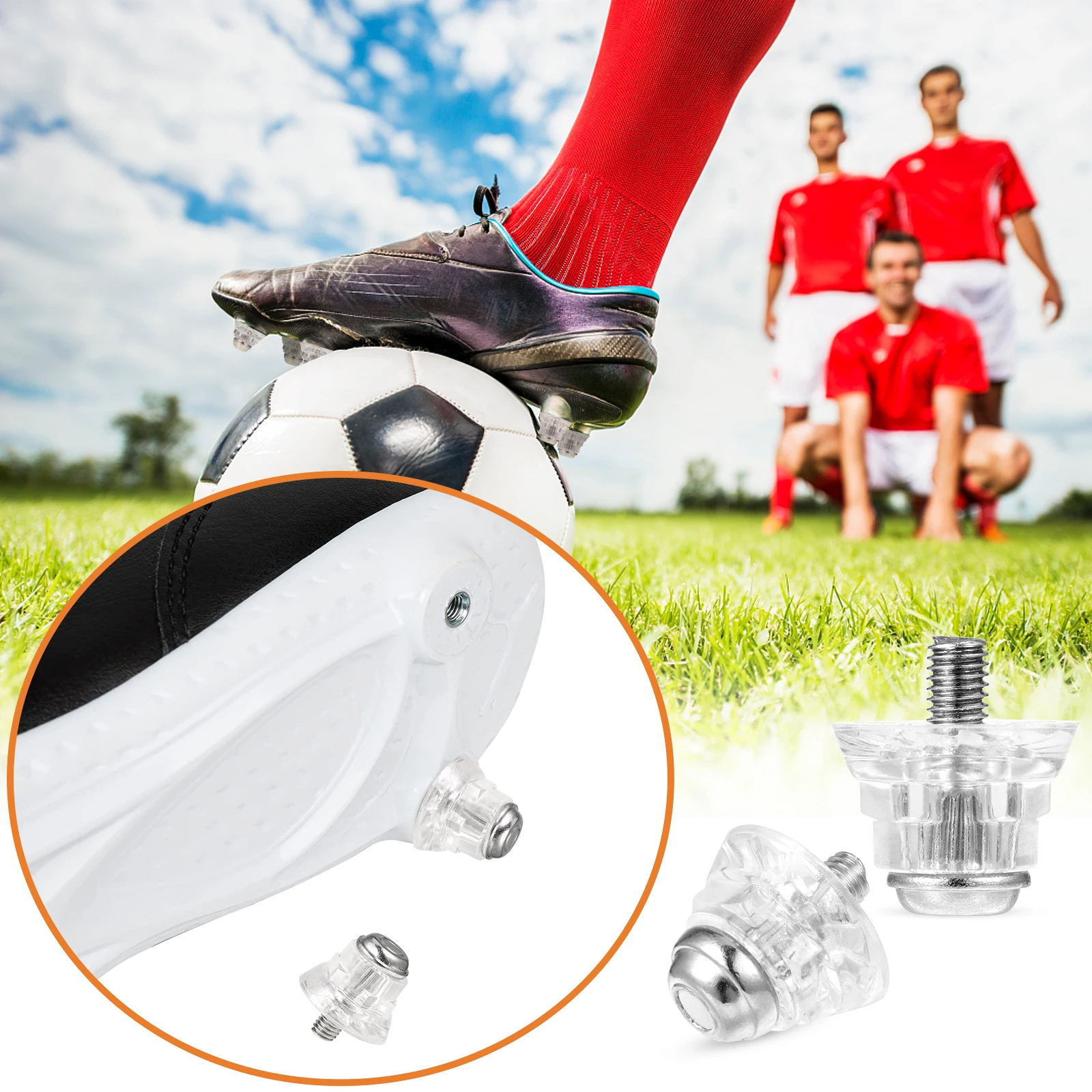 12 Pieces Football Boots Studs Replacement Professional Footwear Accessories 13mm 16mm Shoes Stud Replace Component