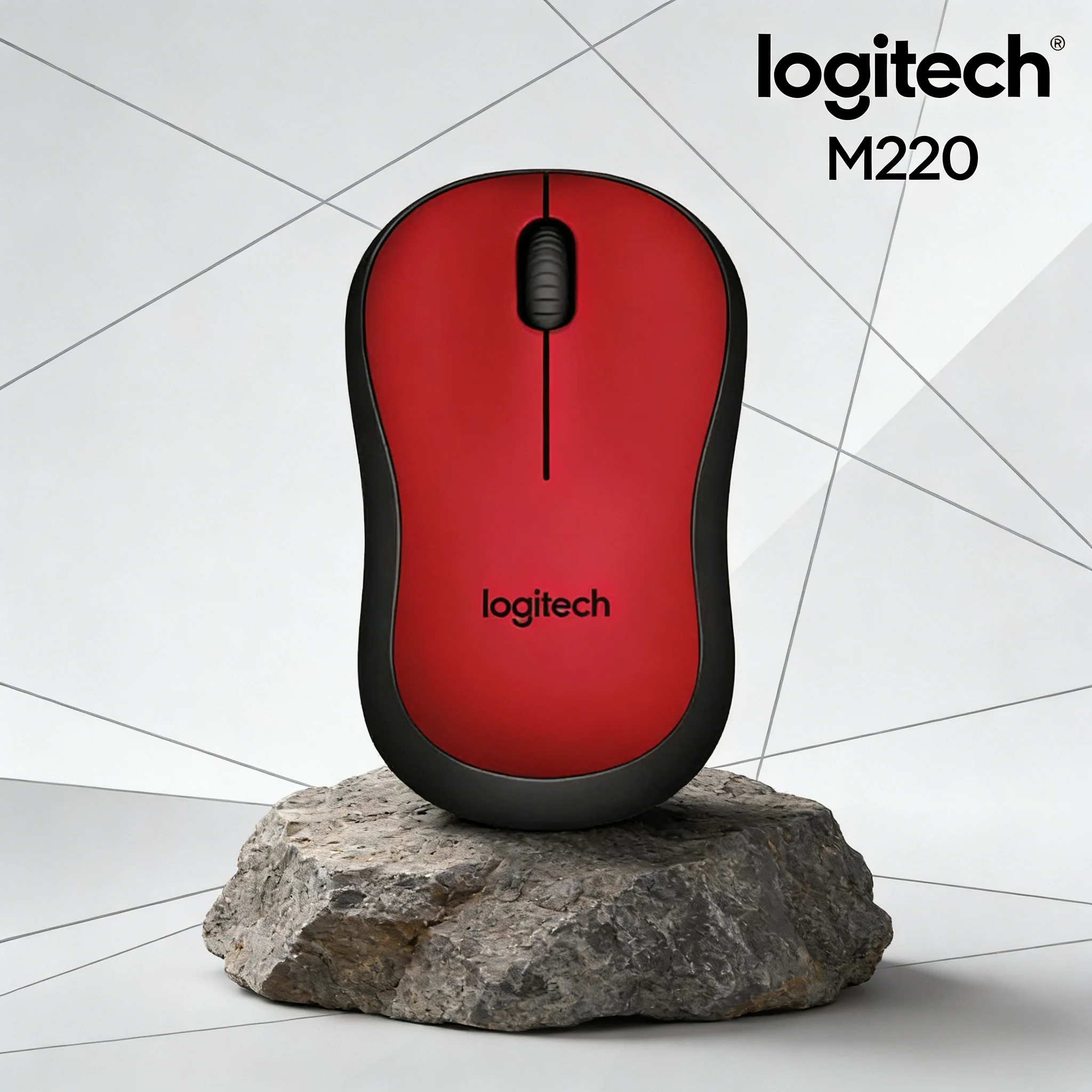 

Logitech M220 Silent Mouse - 18-Month Battery 10M Wireless Range