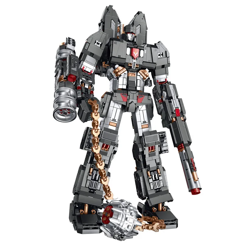 IN STOCK MOC Technical Two Deformation Robot Building Blocks Assembling Tank Mecha Model DIY Adult Toy Birthday Gift Set