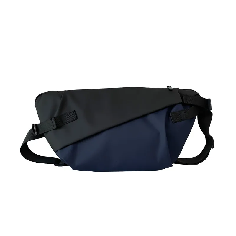 Business Commuting Large Male chest bag Waterproof Oxford crossbody bags for men Cool Big Men handbag Vintage Panelled man bag