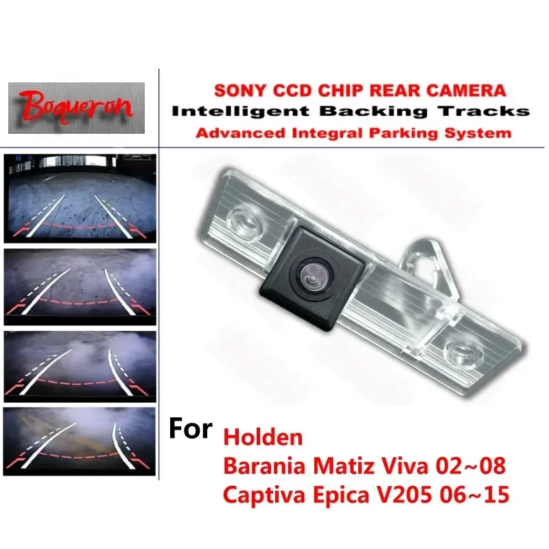 

for Holden Barania Epica Matiz Viva CCD Car Backup Parking Camera Intelligent Tracks Dynamic Guidance Rear View Camera