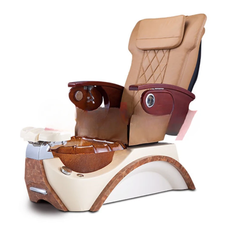 Beauty Salon Equipment Pedicure Chair Foot SPA Furniture Luxury  With Sink