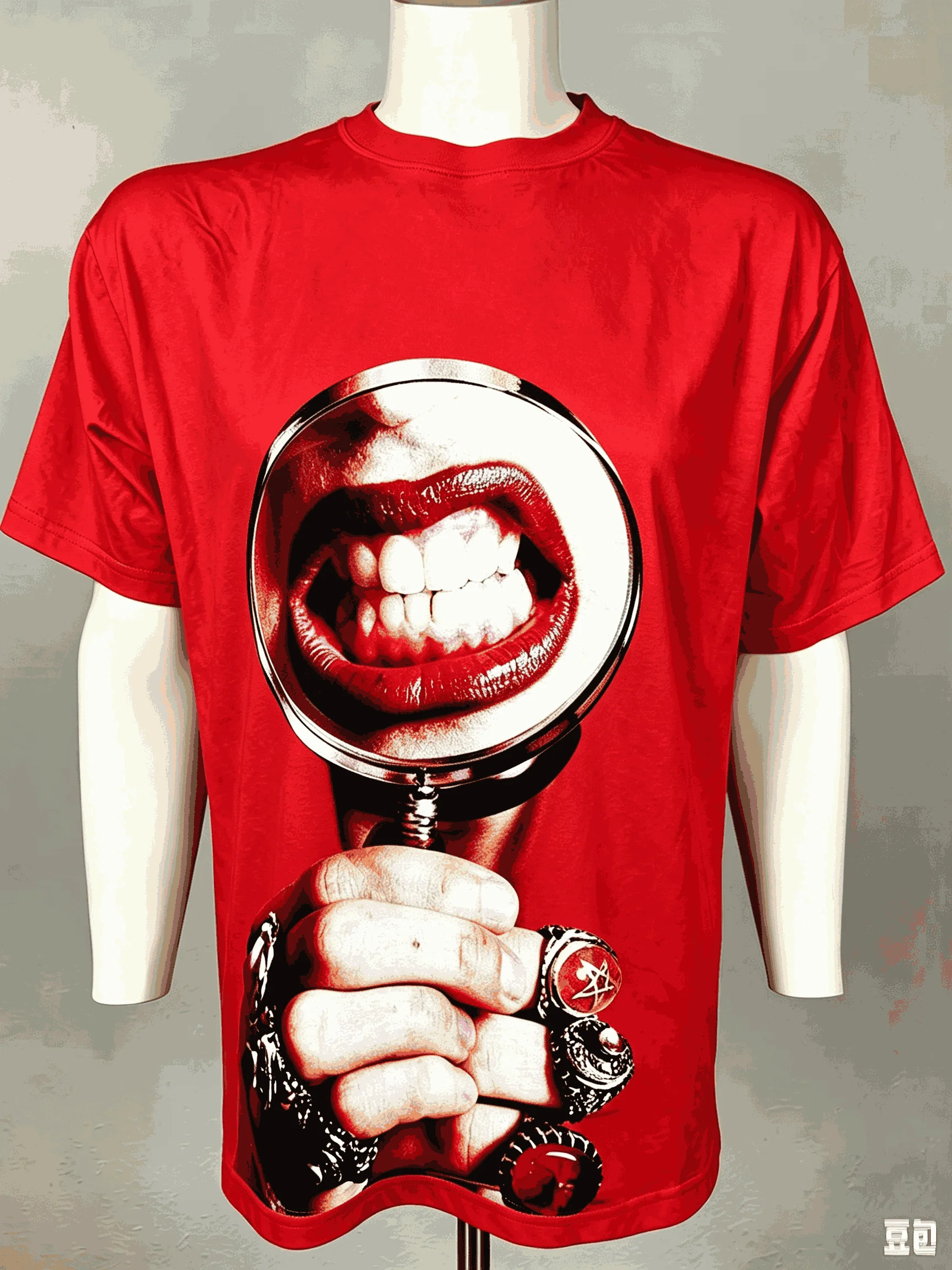 Marilyn Manson Print T-shirts for Men Women Fashion Hip Hop Oversized Unisex Streetwear Trendy Cotton Short Sleeves Couples soft