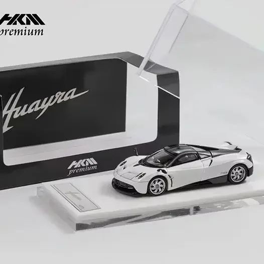 HKM 1:64 Huayra Coupe Full Open Door Diecast Diorama Car Model Collection Miniature Toys