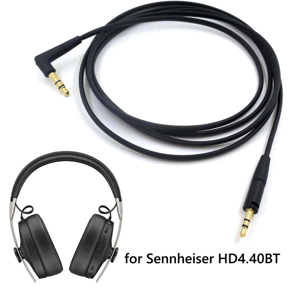 استبدال كابل الصوت 3.5 مللي متر إلى 2.5 مللي متر سلك سلك سماعة الرأس لسماعات Sennheiser HD400S HD350BT HD4.30 HD4.40BT اللاسلكية