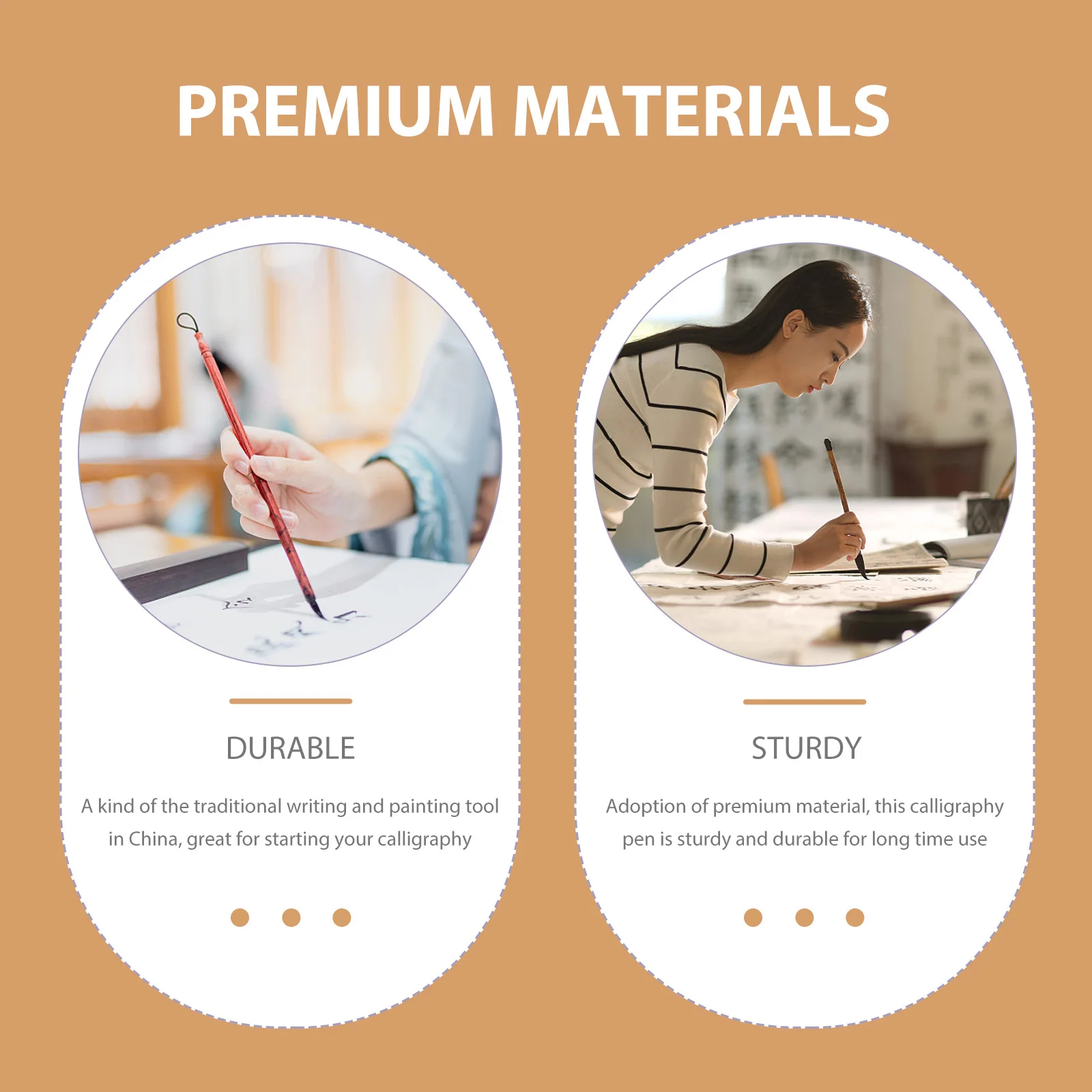 مجموعة واحدة من فرشاة الخط الصينية لقلم الرسم بالألوان المائية فرشاة فنية لوازم المبتدئين قلم الرسم الصيني