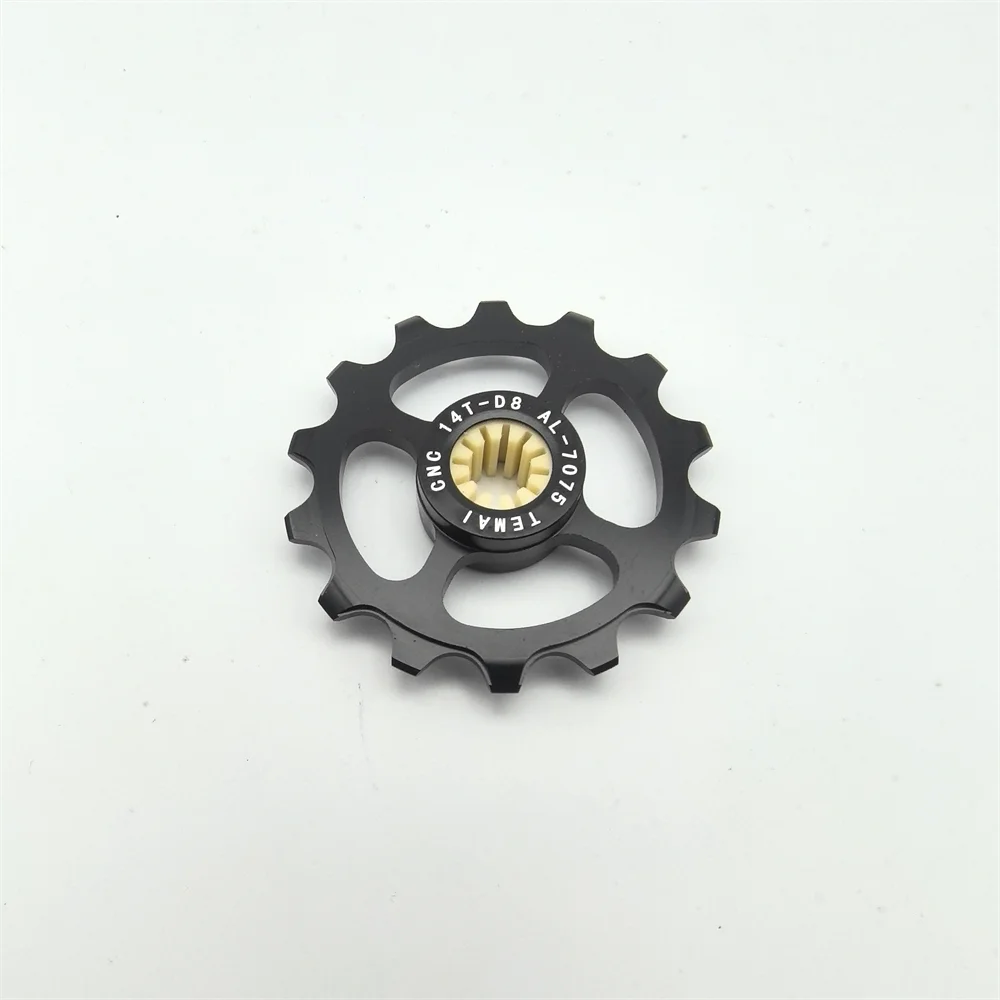 Folding bicycle chain tensioner wheel 14T for brompton A C P Tline chain tensioner pulley 8mm hole