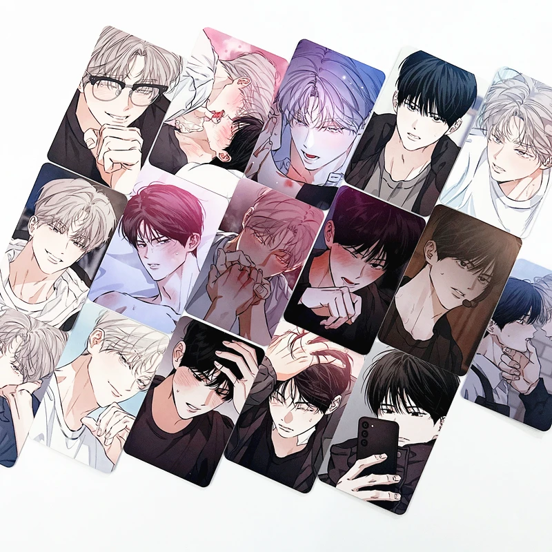 

16 шт./компл. фотокарточки сцены за BL Manhwa-двусторонние карты ЛОМО с персонажами Manhwa идеальный подарок для фанатов ﻿