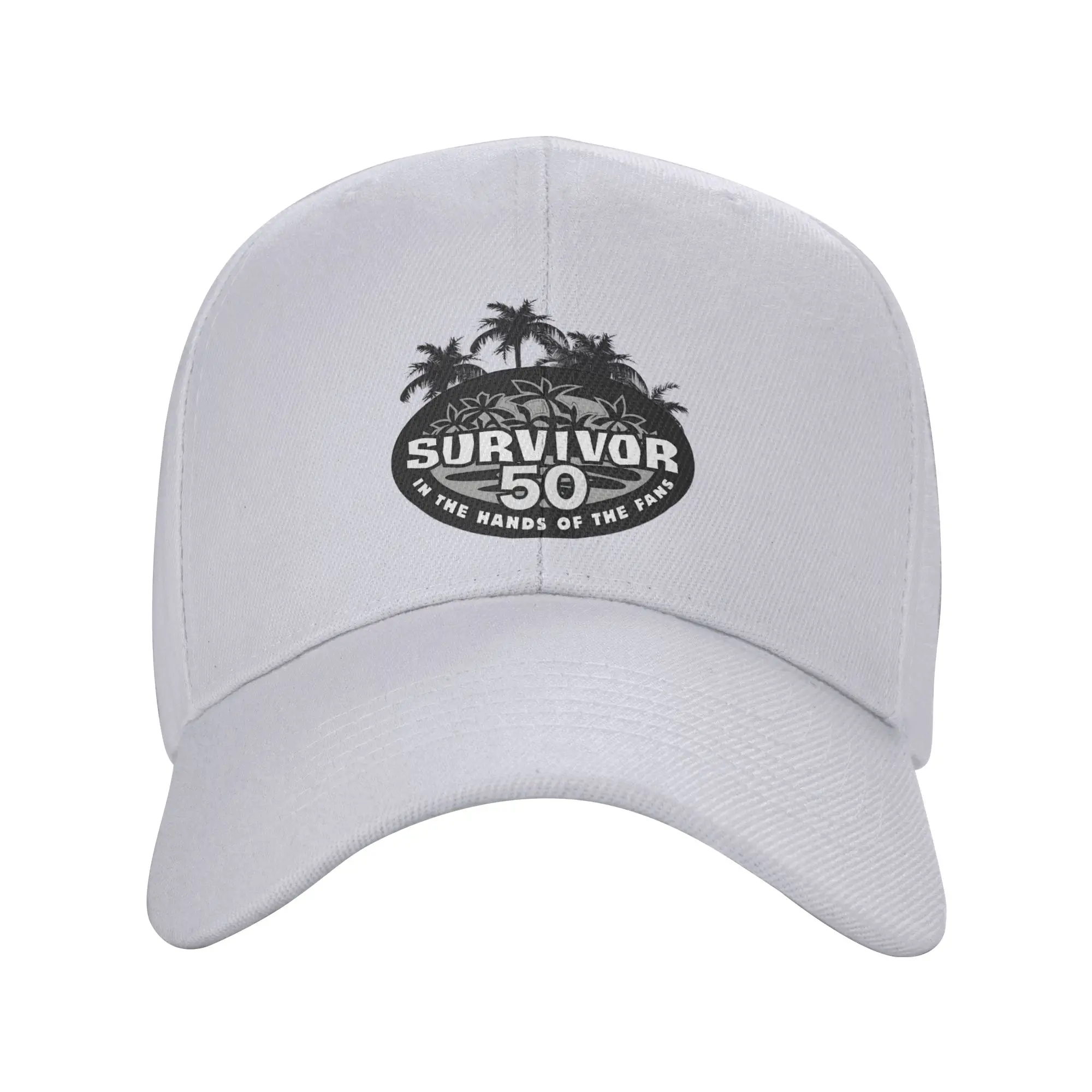 Casquette de baseball Survivor Season 50, casquette rétro à fermeture snapback pour unisexe, couvre-chef quotidien, ajustement réglable